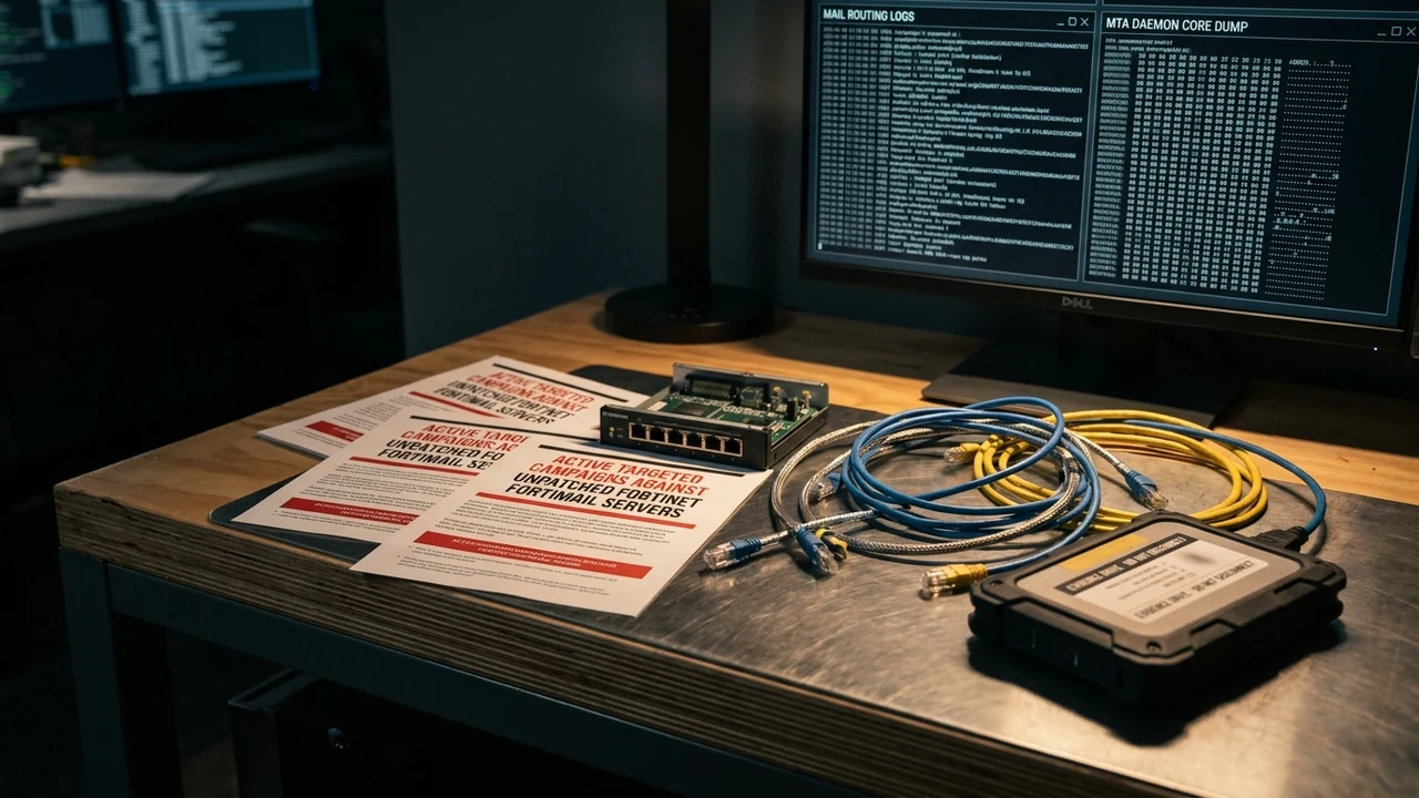 Alerta de seguridad: campañas activas apuntan contra servidores de correo Fortinet FortiMail sin parchear