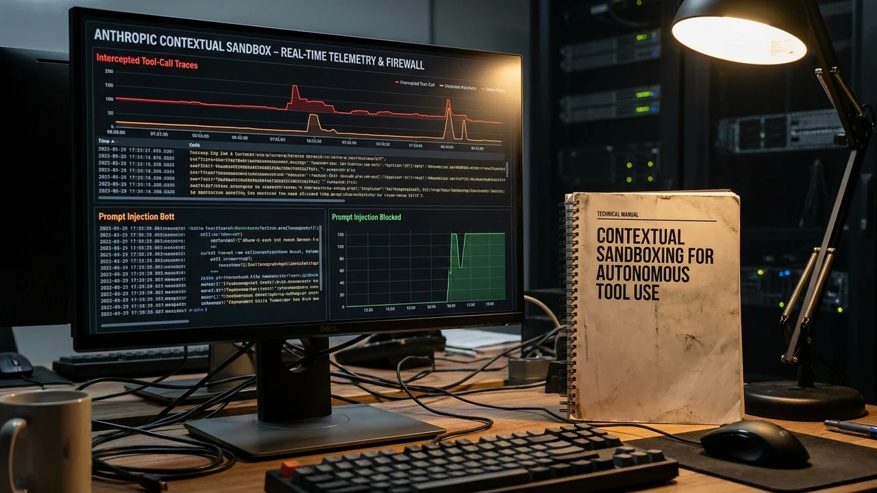 Anthropic introduce Contextual Sandbox para aislar llamadas de herramientas de agentes en tiempo real