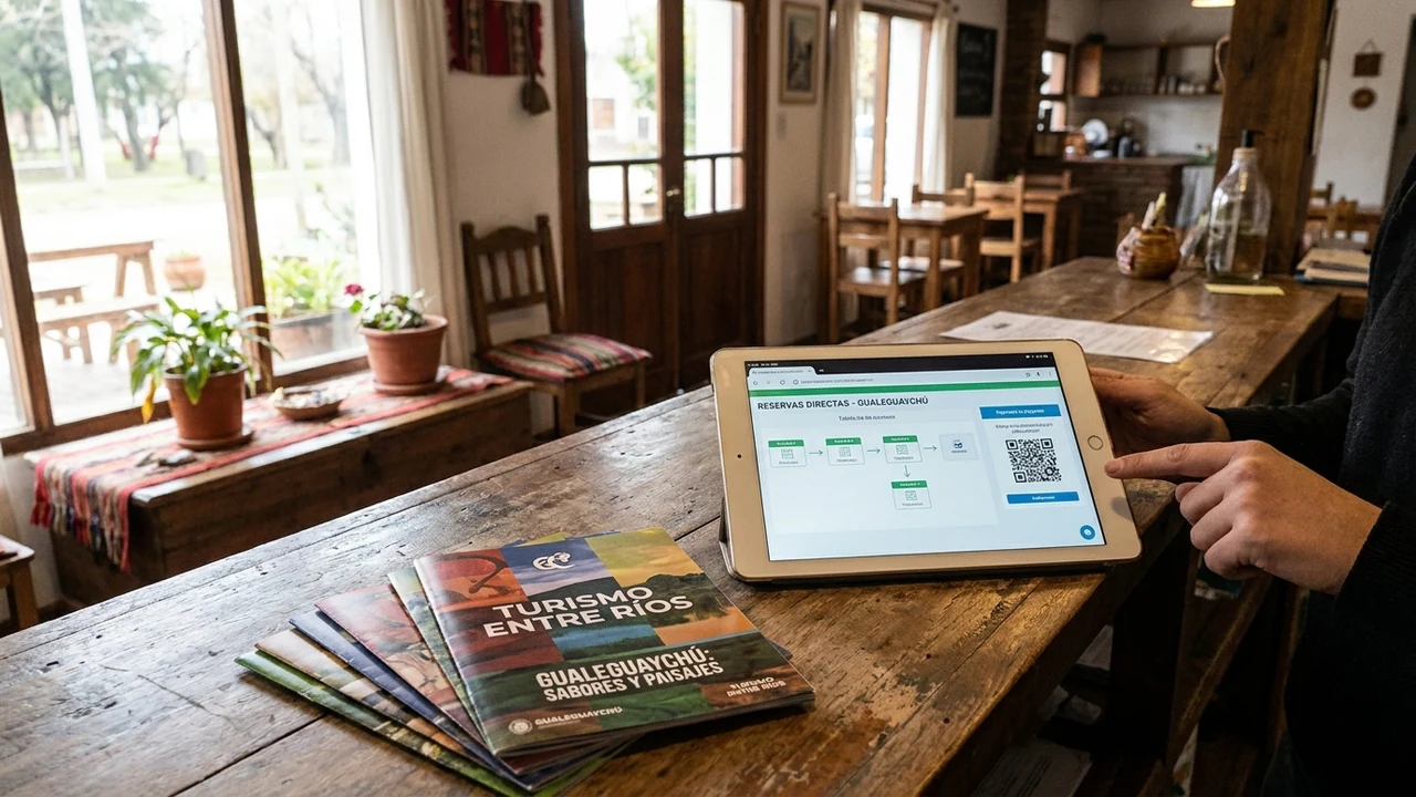 Asociaciones hoteleras y gastronómicas de Gualeguaychú despliegan cartas inteligentes y reservas sin comisión