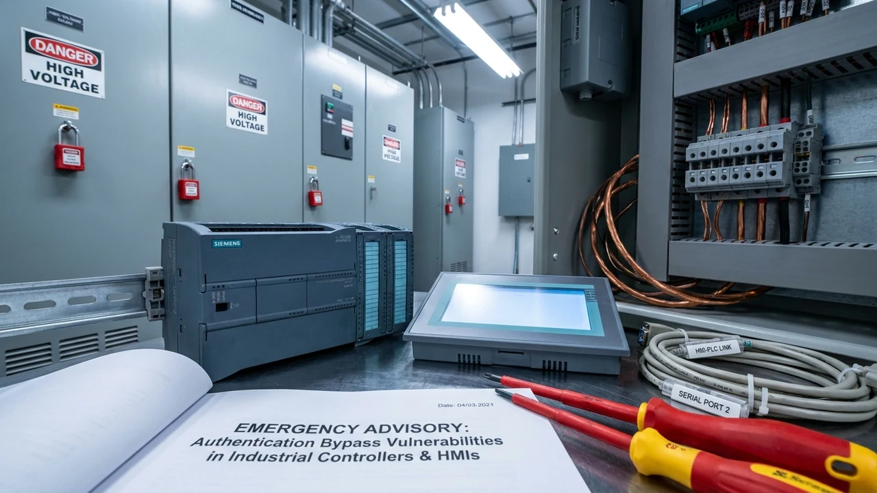 Fabricantes de automatización industrial alertan sobre fallas de autenticación en PLCs y paneles HMI