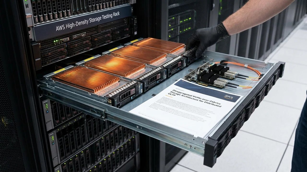 AWS introduce almacenamiento NVMe desagregado para optimizar el rendimiento de bases de datos distribuidas