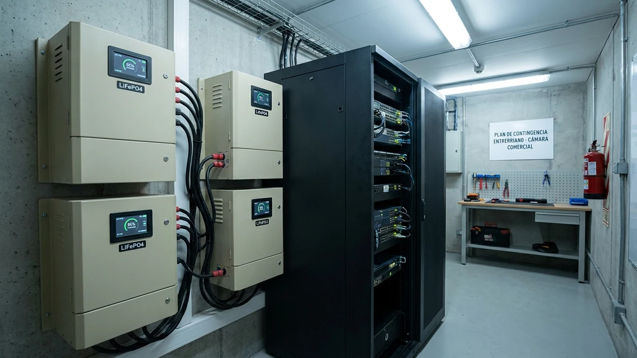 Cámaras comerciales del interior entrerriano impulsan planes de contingencia eléctrica y baterías de litio para servidores