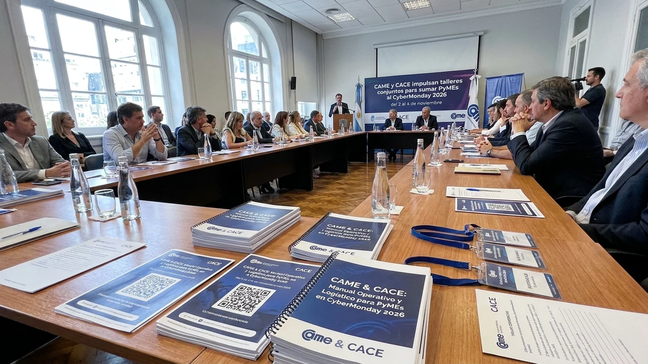 CAME y CACE impulsan talleres conjuntos para sumar PyMEs al CyberMonday 2026 del 2 al 4 de noviembre