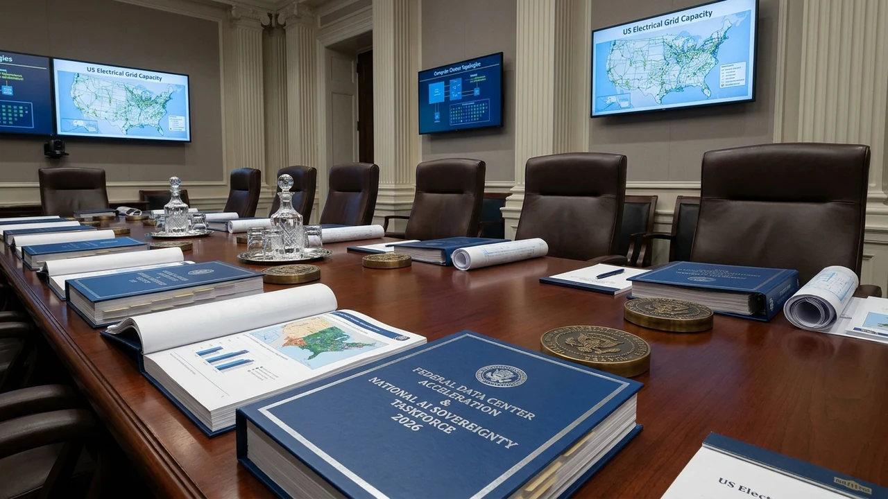 La Casa Blanca lanza una fuerza de tareas federal para acelerar centros de datos y soberanía en IA