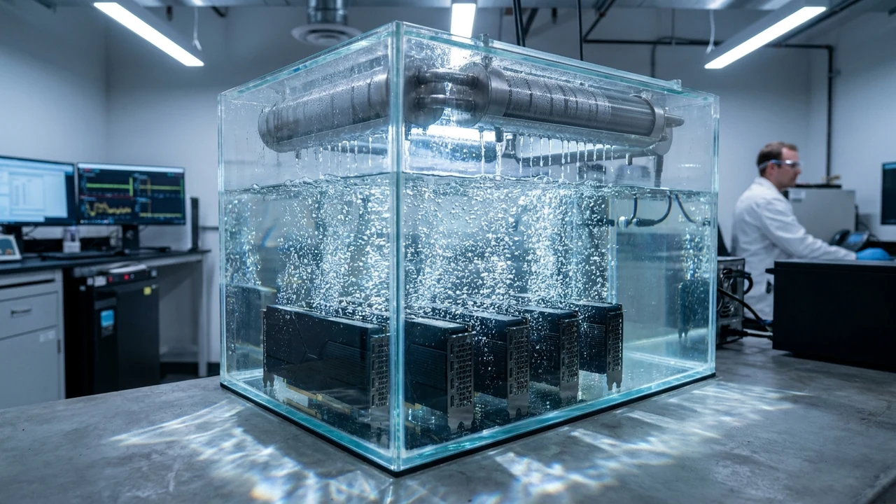 Centros de supercómputo incorporan sistemas de refrigeración por inmersión bifásica para mitigar calor en GPUs