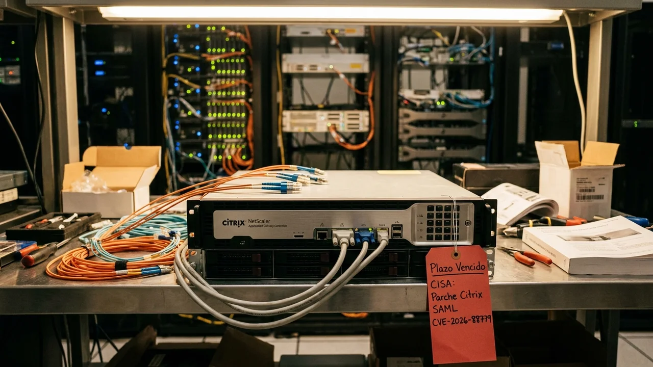 CISA advierte que venció el plazo federal para mitigar el zero-day de autenticación SAML en Citrix NetScaler