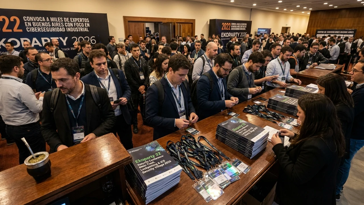 Ekoparty 22 convoca a miles de expertos en Buenos Aires con foco en ciberseguridad industrial