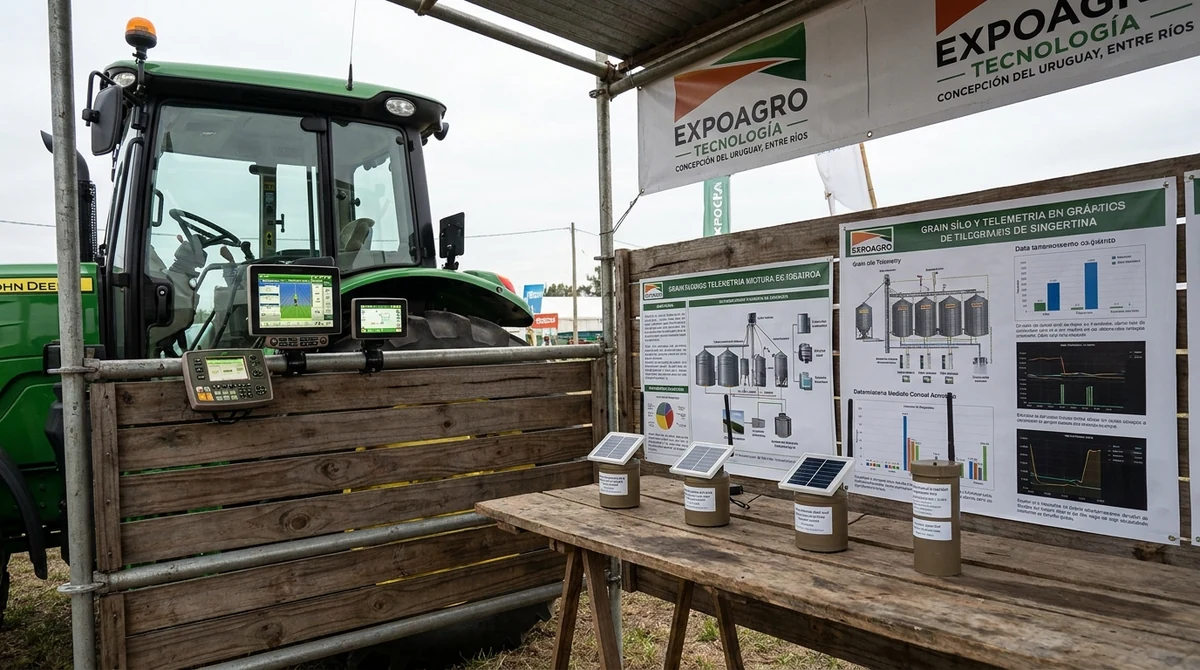 La Expo Rural de Concepción del Uruguay 2026 concluyó exhibiendo avances en conectividad agroindustrial y telemetría de campo