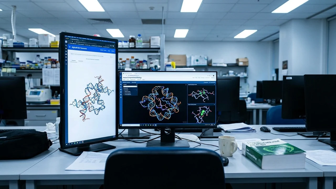 Google DeepMind publica AlphaFold-Genome para predecir interacciones moleculares completas en células vivas