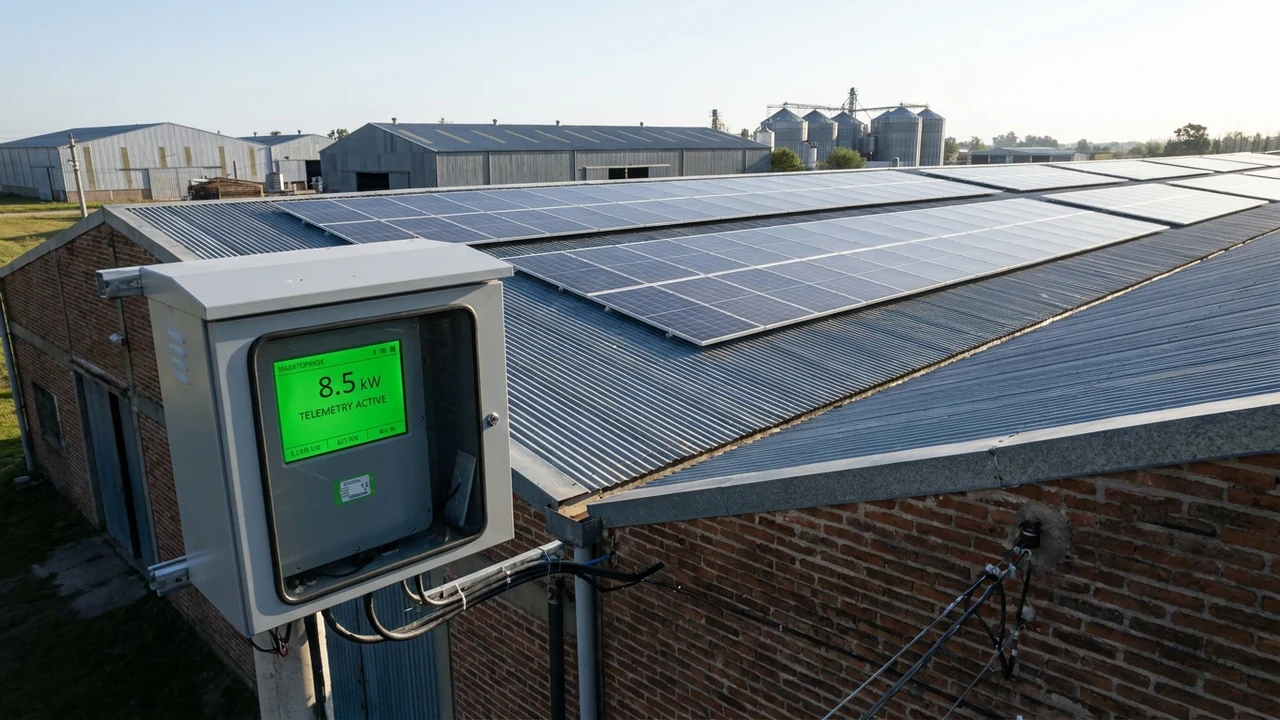 Gualeguaychú impulsa la instalación de nodos solares inteligentes con monitoreo telemático en industrias locales