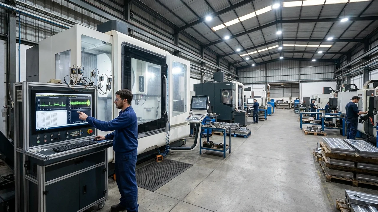 Industrias metalmecánicas de Concepción del Uruguay integran telemetría en centros de mecanizado CNC