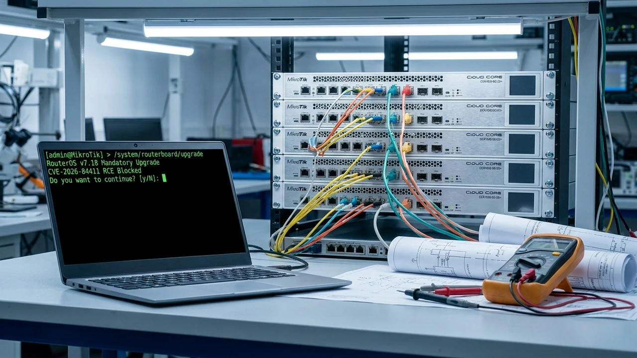 MikroTik confirma vulnerabilidad crítica de RCE sin autenticación en RouterOS (CVE-2026-84411) y CISA emite alerta perimetral