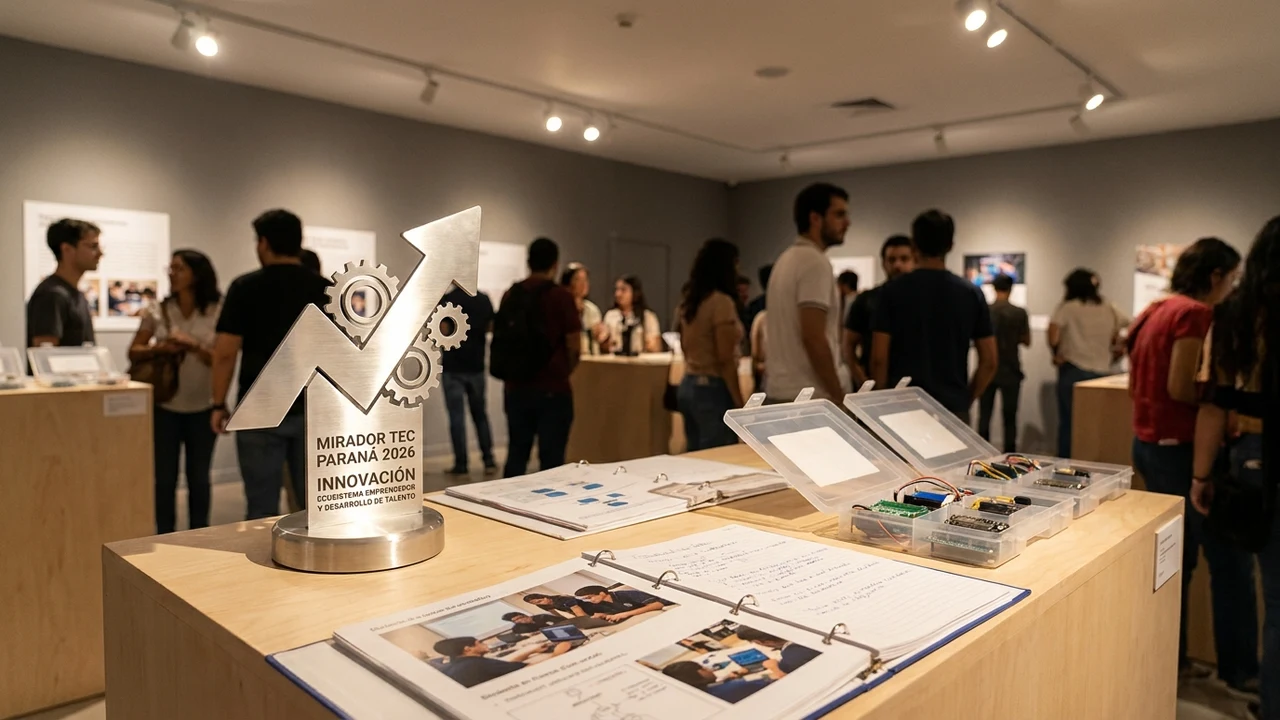 Premiaron al proyecto Mirador Tec de Paraná por innovación en el ecosistema emprendedor y desarrollo de talento
