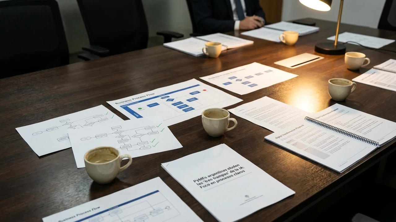 PyMEs argentinas eluden las 'tres trampas' de la IA: foco en procesos claros antes de invertir en software costoso