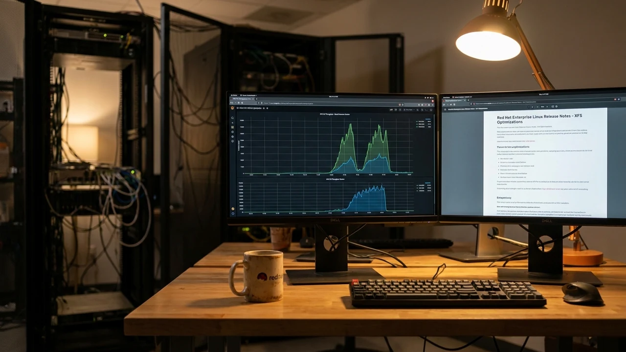 Red Hat optimiza el sistema de archivos XFS para cargas intensivas de lectura concurrente en clústeres analíticos