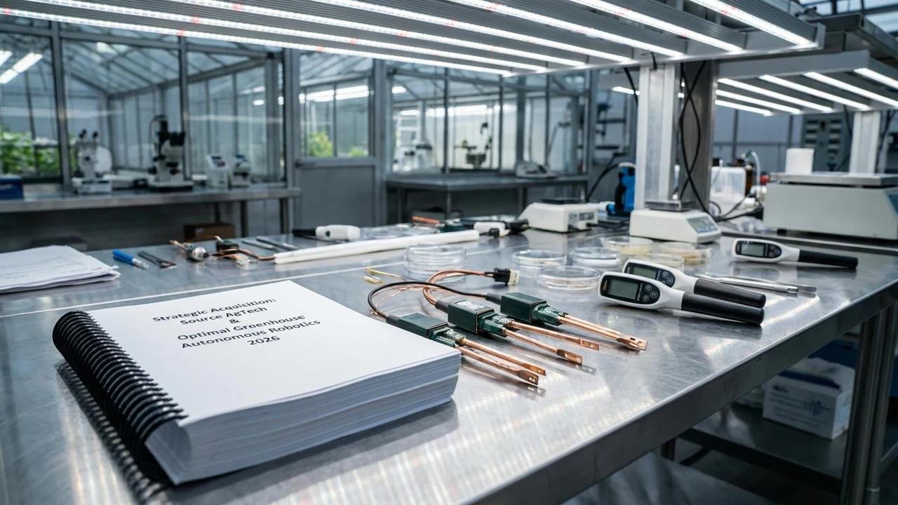 Source adquiere Optimal para incorporar IA autónoma en el control de invernaderos industriales