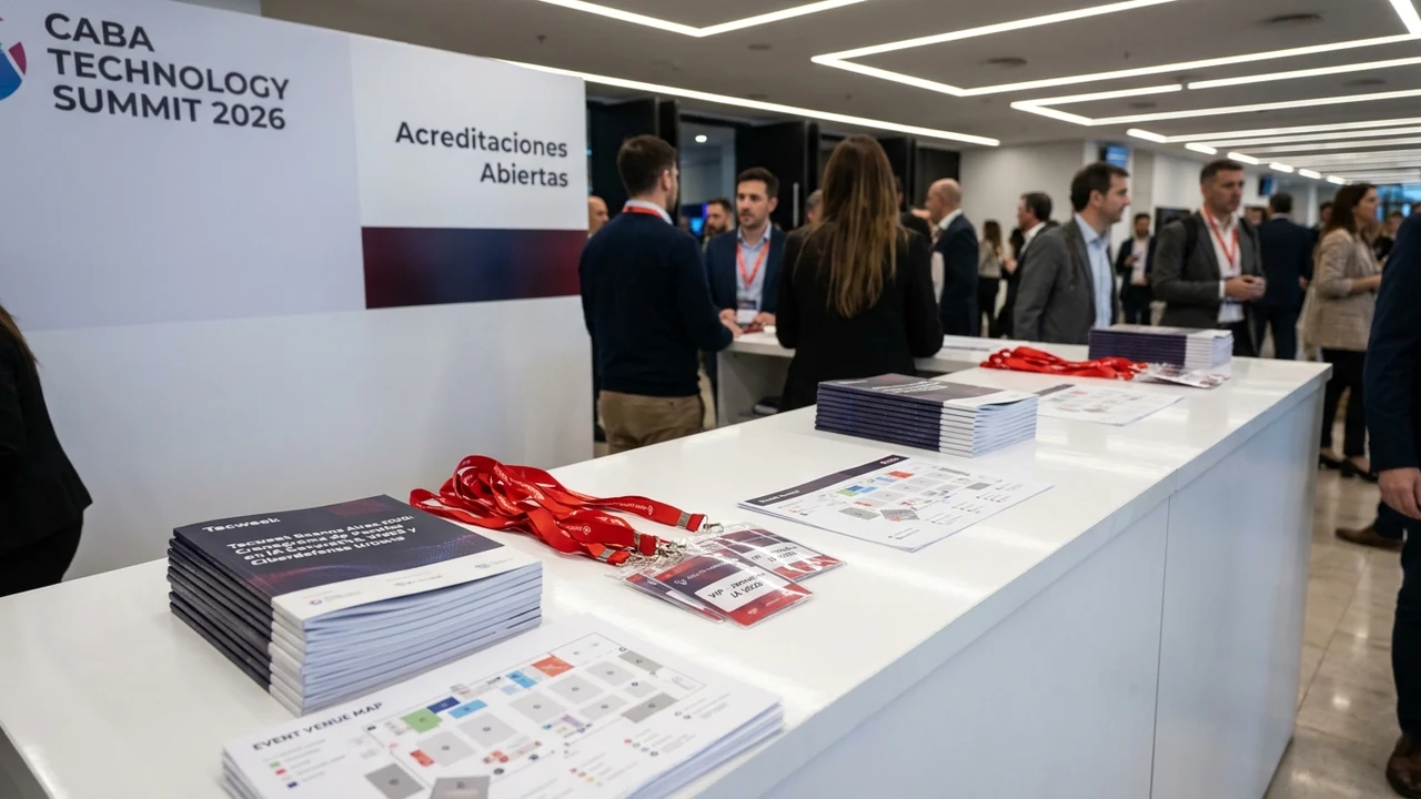Tecweek 2026 abre acreditaciones para jornadas de Inteligencia Artificial aplicada en CABA