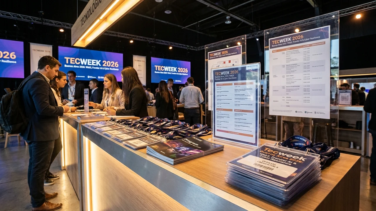 Tecweek 2026 en Buenos Aires alista su tercera edición con paneles sobre Web3, IA y ciberseguridad