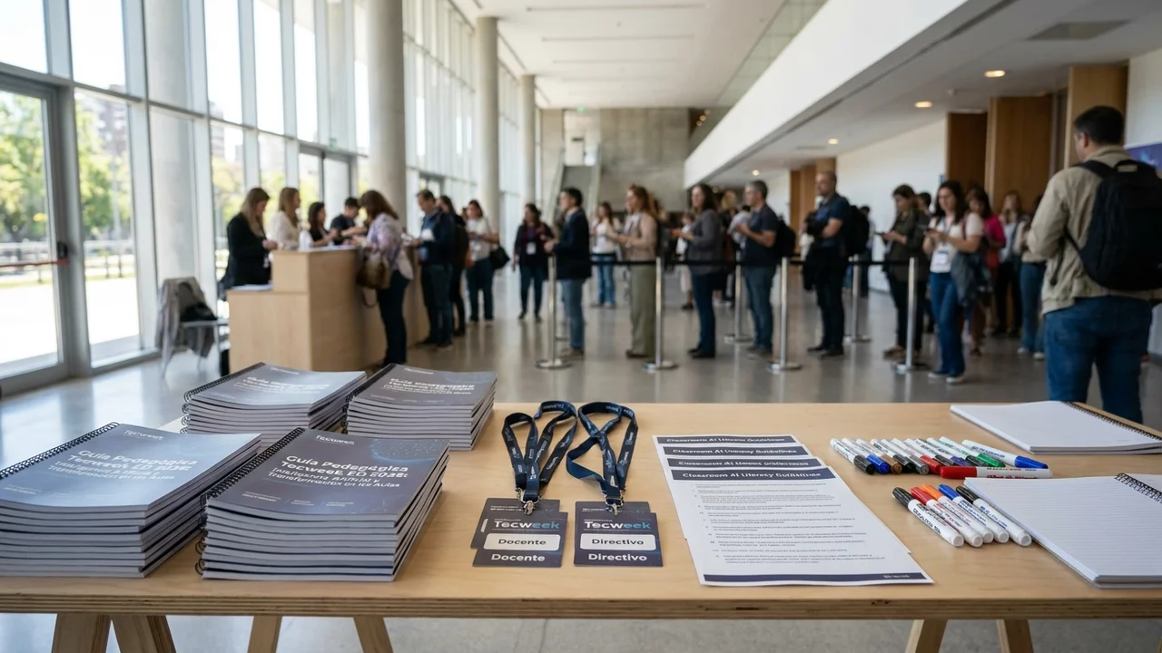Tecweek ED 2026 en Buenos Aires capacita a docentes en alfabetización de IA para las aulas