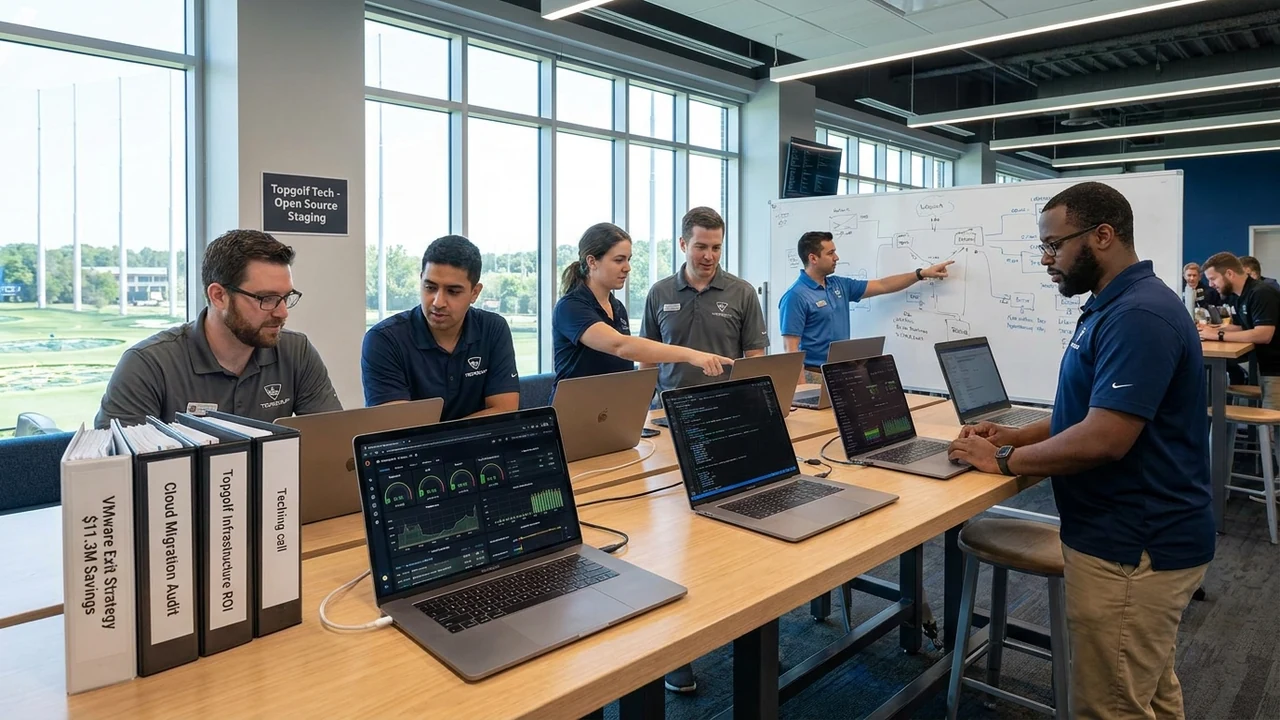 Topgolf ahorra más de 11 millones de dólares al migrar su infraestructura de VMware hacia plataformas de código abierto