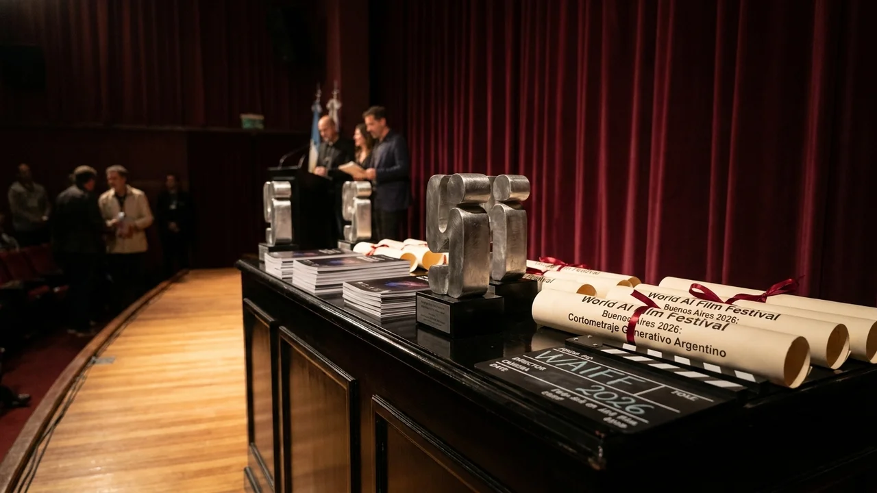 Festival WAIFF 2026 premia los mejores cortometrajes generados íntegramente por IA en Buenos Aires